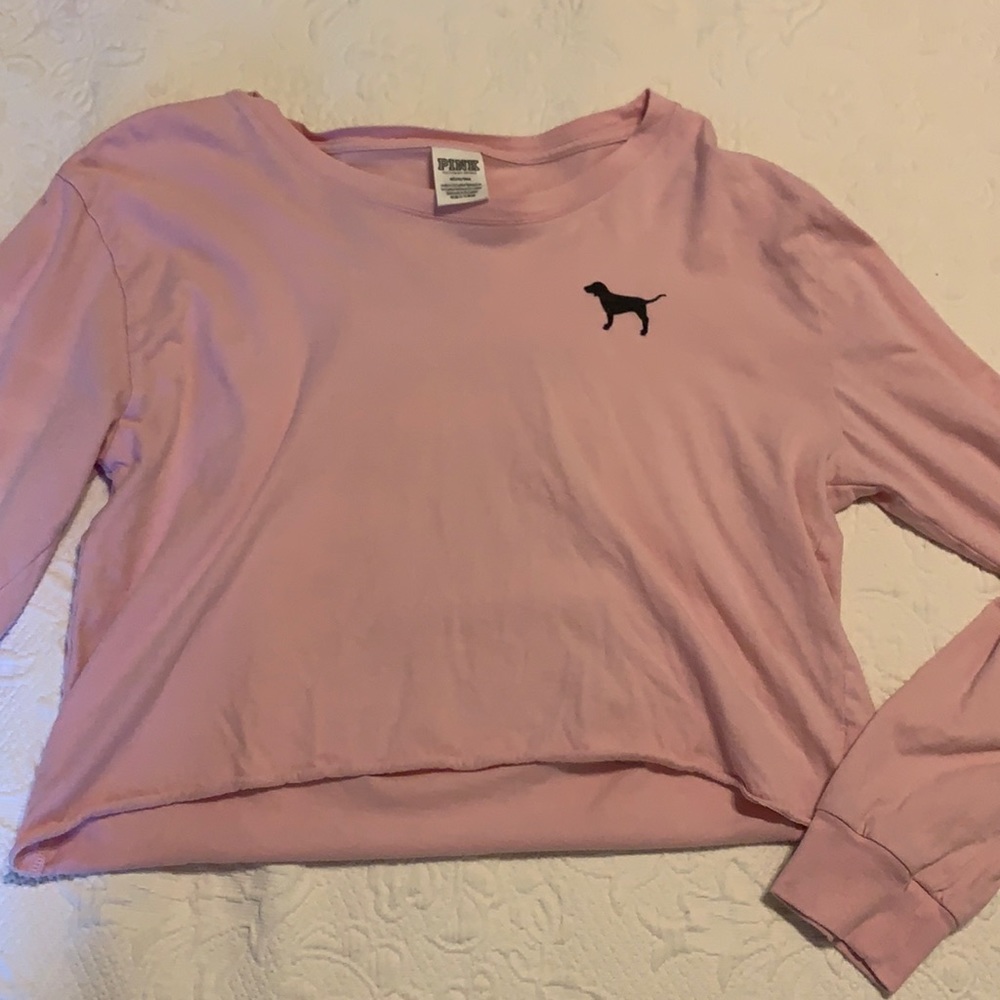 pink Crop top - Picture 2 of 4